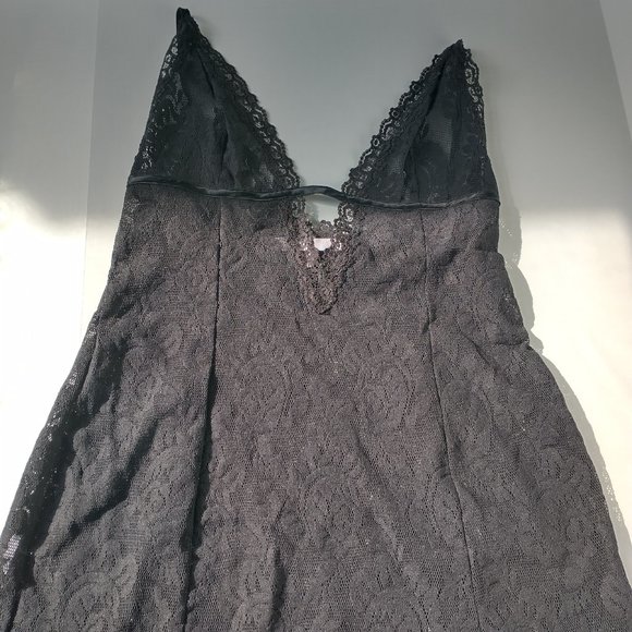 Victoria's Secret Black Lace Lingerie sz M - Picture 1 of 8